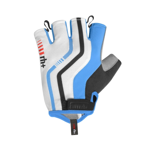 Rękawiczki rowerowe zeroRH+ Sprint white-blue surf - L
